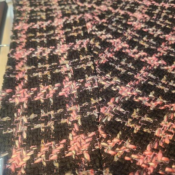 I.N.C. Chic Tweed A-Line Skirt in Brown and Pink Size 8 Fall Statement Going Out - Picture 2 of 9